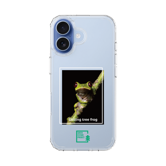 スリムプロテクションケース［ Green Future Project - Gliding tree frog ］