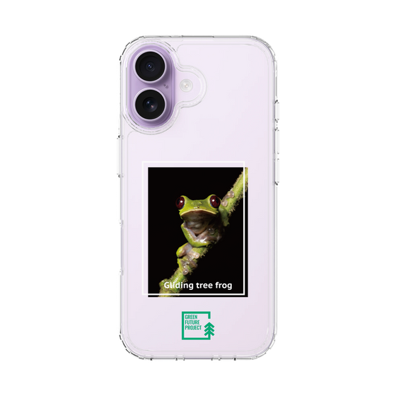 スリムプロテクションケース［ Green Future Project - Gliding tree frog ］