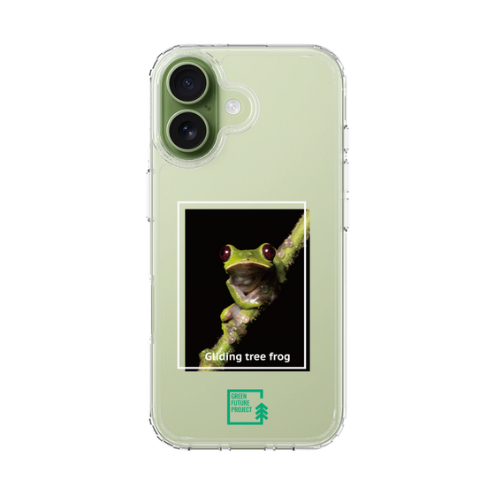 スリムプロテクションケース［ Green Future Project - Gliding tree frog ］