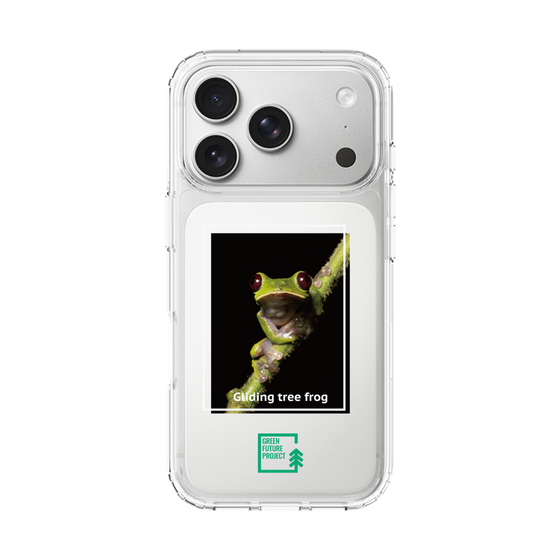 スリムプロテクションケース［ Green Future Project - Gliding tree frog ］
