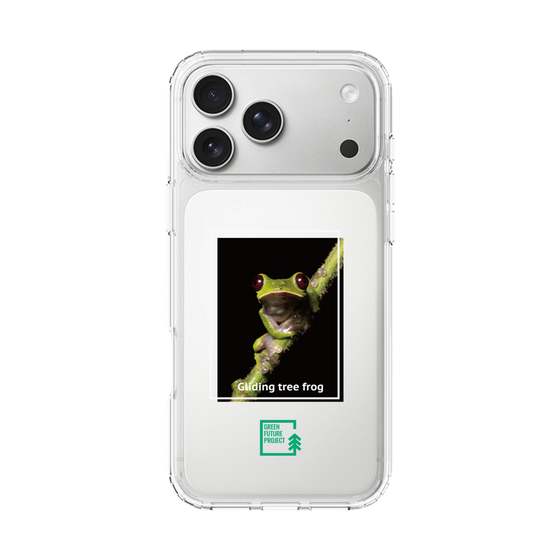 スリムプロテクションケース［ Green Future Project - Gliding tree frog ］