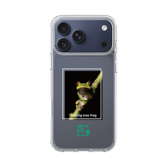 スリムプロテクションケース［ Green Future Project - Gliding tree frog ］