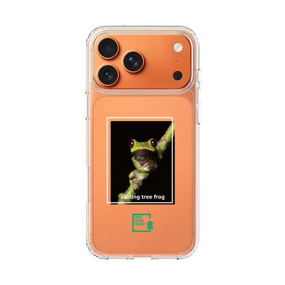 スリムプロテクションケース［ Green Future Project - Gliding tree frog ］