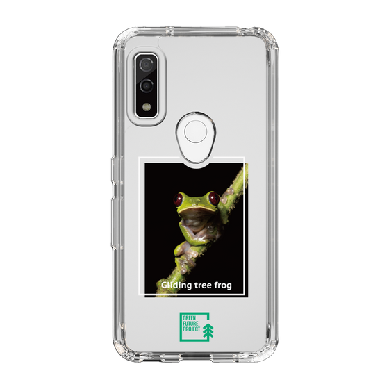 スリムプロテクションケース［ Green Future Project - Gliding tree frog ］