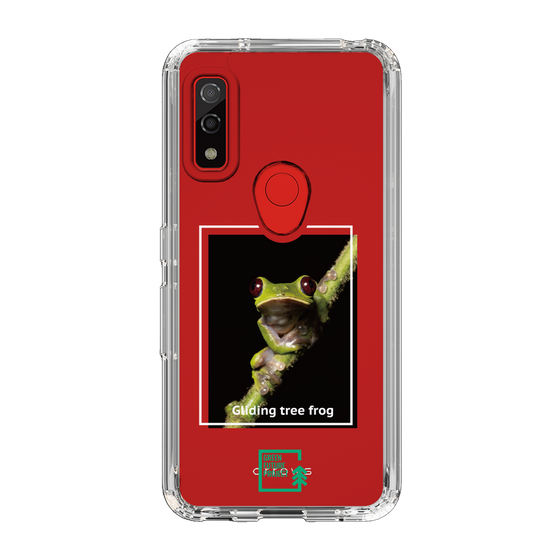 スリムプロテクションケース［ Green Future Project - Gliding tree frog ］
