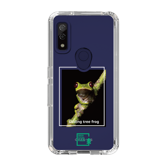 スリムプロテクションケース［ Green Future Project - Gliding tree frog ］