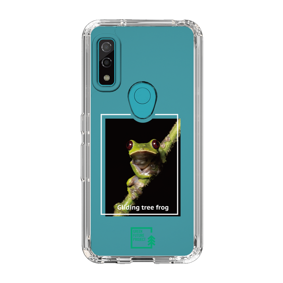 スリムプロテクションケース［ Green Future Project - Gliding tree frog ］