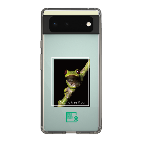 スリムプロテクションケース［ Green Future Project - Gliding tree frog ］