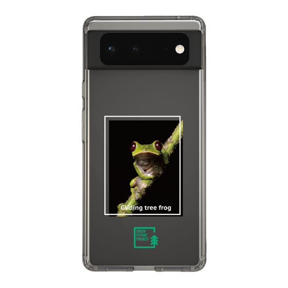 スリムプロテクションケース［ Green Future Project - Gliding tree frog ］