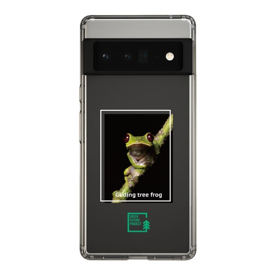 スリムプロテクションケース［ Green Future Project - Gliding tree frog ］