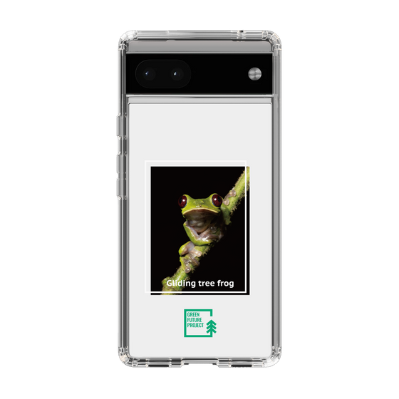 スリムプロテクションケース［ Green Future Project - Gliding tree frog ］