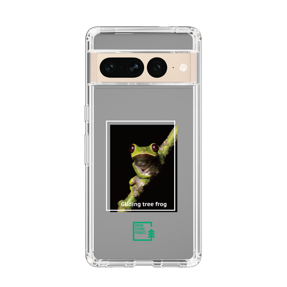 スリムプロテクションケース［ Green Future Project - Gliding tree frog ］