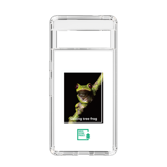 スリムプロテクションケース［ Green Future Project - Gliding tree frog ］