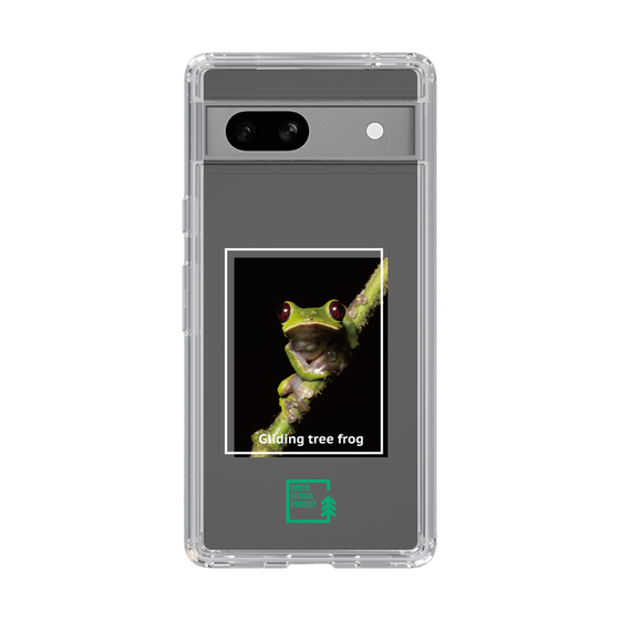 スリムプロテクションケース［ Green Future Project - Gliding tree frog ］