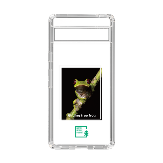スリムプロテクションケース［ Green Future Project - Gliding tree frog ］