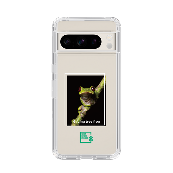 スリムプロテクションケース［ Green Future Project - Gliding tree frog ］