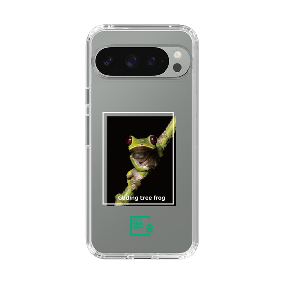 スリムプロテクションケース［ Green Future Project - Gliding tree frog ］