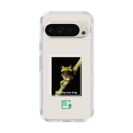 スリムプロテクションケース［ Green Future Project - Gliding tree frog ］