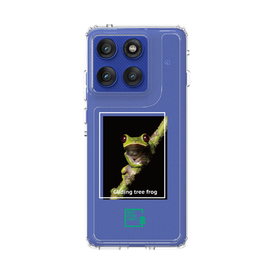 スリムプロテクションケース［ Green Future Project - Gliding tree frog ］