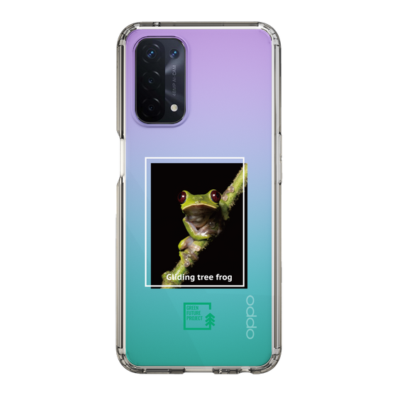 スリムプロテクションケース［ Green Future Project - Gliding tree frog ］