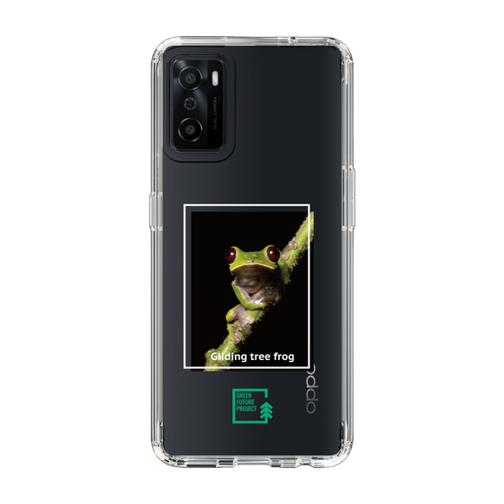 スリムプロテクションケース［ Green Future Project - Gliding tree frog ］