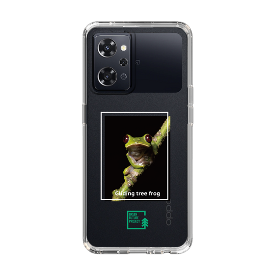 スリムプロテクションケース［ Green Future Project - Gliding tree frog ］