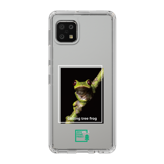 スリムプロテクションケース［ Green Future Project - Gliding tree frog ］