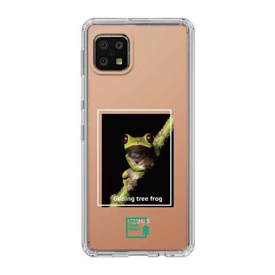 スリムプロテクションケース［ Green Future Project - Gliding tree frog ］