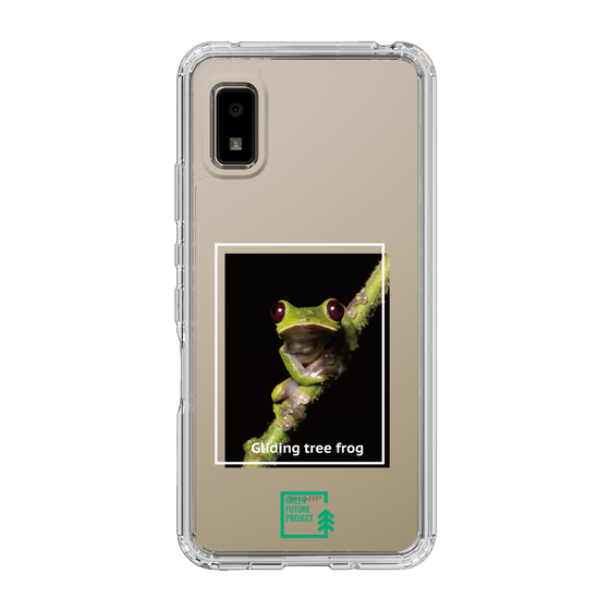 スリムプロテクションケース［ Green Future Project - Gliding tree frog ］