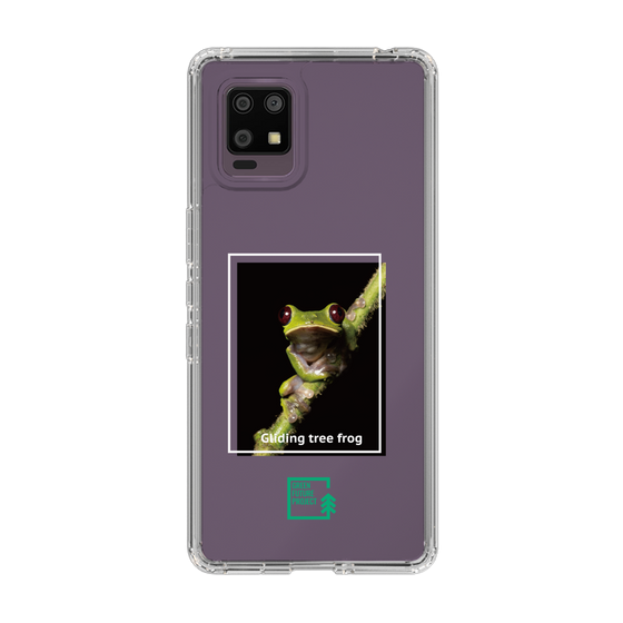 スリムプロテクションケース［ Green Future Project - Gliding tree frog ］
