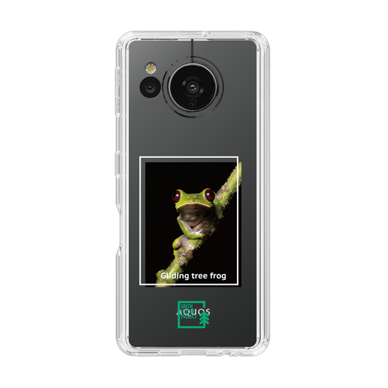 スリムプロテクションケース［ Green Future Project - Gliding tree frog ］