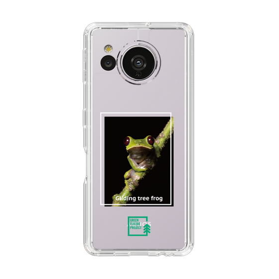 スリムプロテクションケース［ Green Future Project - Gliding tree frog ］