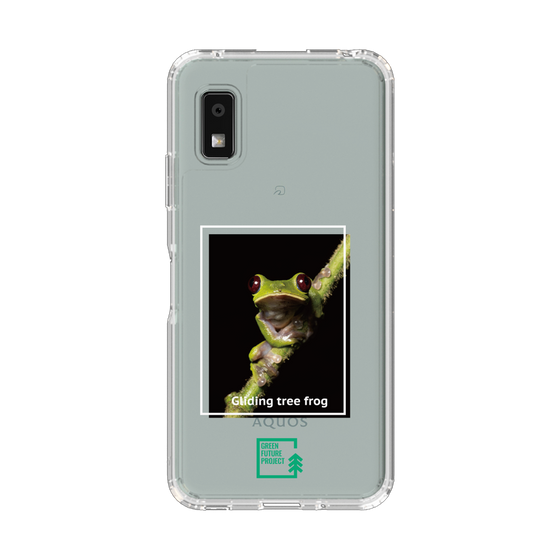 スリムプロテクションケース［ Green Future Project - Gliding tree frog ］