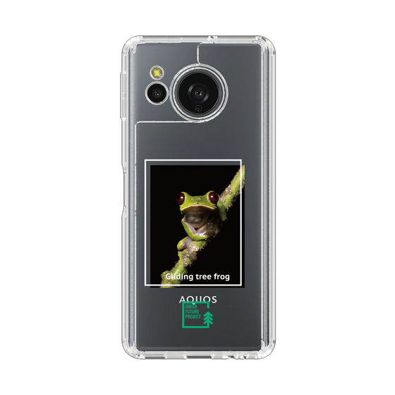 スリムプロテクションケース［ Green Future Project - Gliding tree frog ］