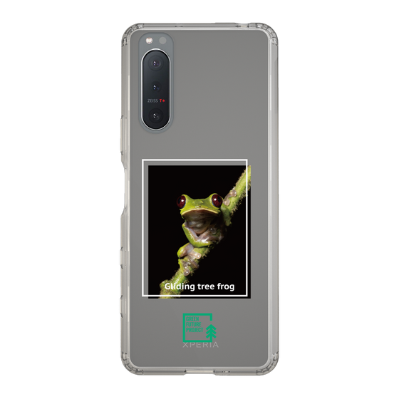 スリムプロテクションケース［ Green Future Project - Gliding tree frog ］