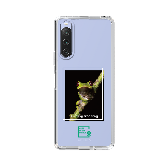 スリムプロテクションケース［ Green Future Project - Gliding tree frog ］