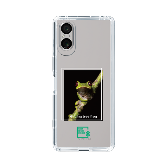 スリムプロテクションケース［ Green Future Project - Gliding tree frog ］