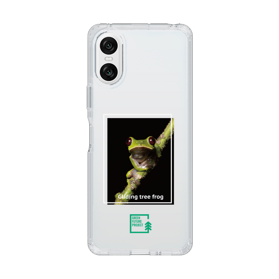 スリムプロテクションケース［ Green Future Project - Gliding tree frog ］