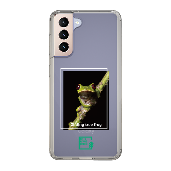スリムプロテクションケース［ Green Future Project - Gliding tree frog ］