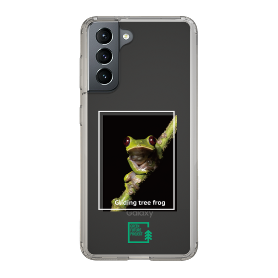 スリムプロテクションケース［ Green Future Project - Gliding tree frog ］