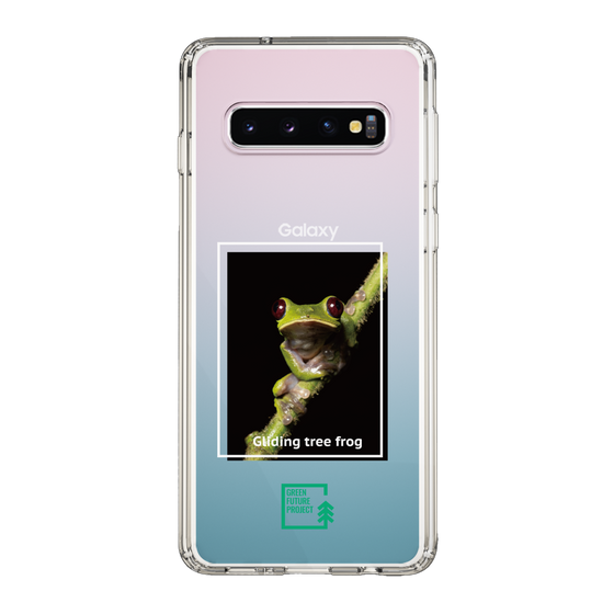 スリムプロテクションケース［ Green Future Project - Gliding tree frog ］