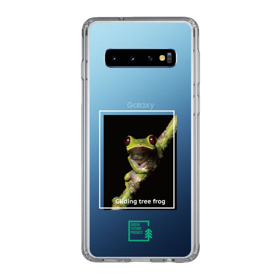 スリムプロテクションケース［ Green Future Project - Gliding tree frog ］
