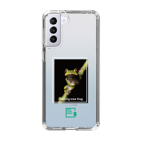 スリムプロテクションケース［ Green Future Project - Gliding tree frog ］