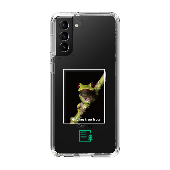 スリムプロテクションケース［ Green Future Project - Gliding tree frog ］