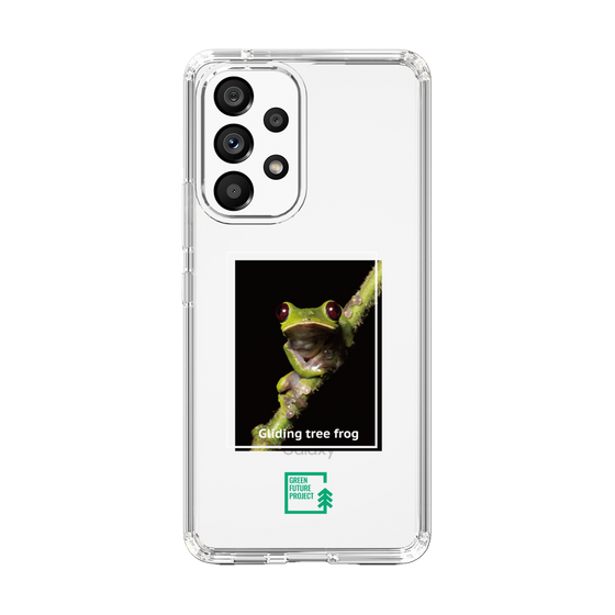 スリムプロテクションケース［ Green Future Project - Gliding tree frog ］