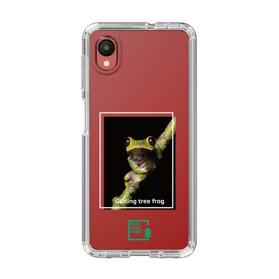スリムプロテクションケース［ Green Future Project - Gliding tree frog ］