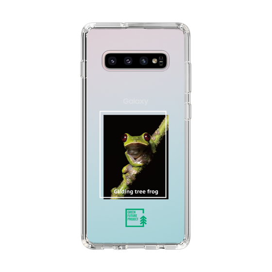 スリムプロテクションケース［ Green Future Project - Gliding tree frog ］