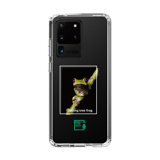 スリムプロテクションケース［ Green Future Project - Gliding tree frog ］