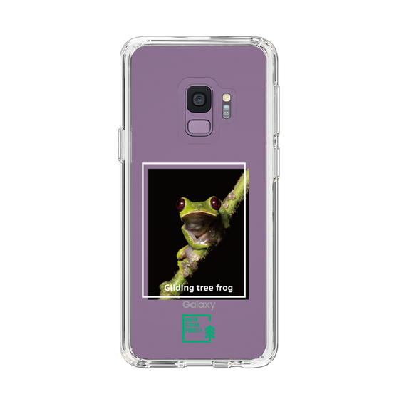 スリムプロテクションケース［ Green Future Project - Gliding tree frog ］