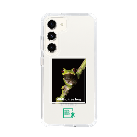 スリムプロテクションケース［ Green Future Project - Gliding tree frog ］